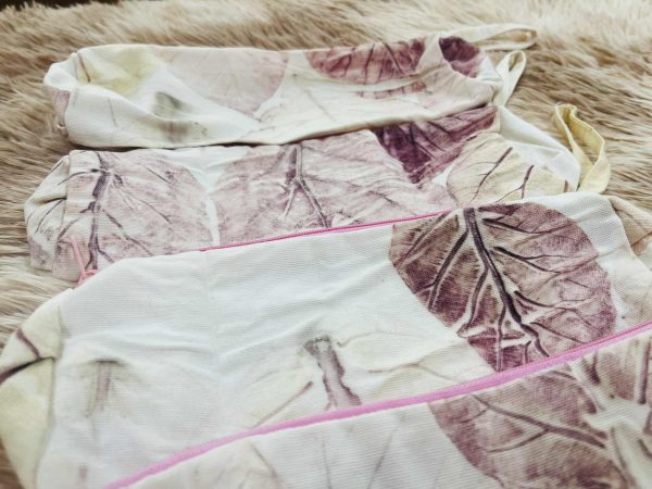 กระเป๋าดินสอผ้าพิมพ์ลายใบไม้ ECO PRINT - Image 2